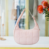 Maxbell Underarm Bag Multifunctional Leisure Shoulder Bag for Holiday Travel Working Pink