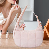 Maxbell Underarm Bag Multifunctional Leisure Shoulder Bag for Holiday Travel Working Pink