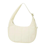 Maxbell Underarm Bag Multifunctional Leisure Shoulder Bag for Holiday Travel Working Beige