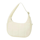 Maxbell Underarm Bag Multifunctional Leisure Shoulder Bag for Holiday Travel Working Beige