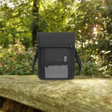 Maxbell RFID Neck Pouch Small Travel Crossbody Bag for Dating Birthday Gift Shopping Black