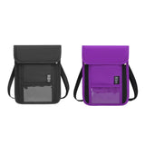 Maxbell RFID Neck Pouch Small Travel Crossbody Bag for Dating Birthday Gift Shopping Black