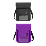 Maxbell RFID Neck Pouch Small Travel Crossbody Bag for Dating Birthday Gift Shopping Black