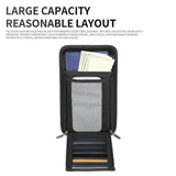 Maxbell RFID Neck Pouch Small Travel Crossbody Bag for Dating Birthday Gift Shopping Black