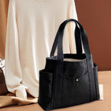 Maxbell Women Shoulder Bag Fashion Female Canvas Tote Bag for Vacation Party Outdoor Black