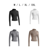 Maxbell Workout Jacket Women Lightweight Yoga Crop Tops Breathable Trendy Activewear M Black