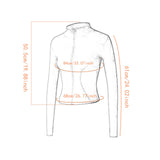 Maxbell Workout Jacket Women Lightweight Yoga Crop Tops Breathable Trendy Activewear L Gray