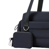 Maxbell Travel Gym Bag with Removable Small Wallet Duffle Bag for Weekend Yoga Dance Black
