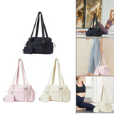Maxbell Travel Gym Bag with Removable Small Wallet Duffle Bag for Weekend Yoga Dance Black