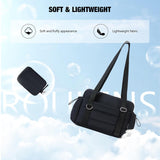 Maxbell Travel Gym Bag with Removable Small Wallet Duffle Bag for Weekend Yoga Dance Black