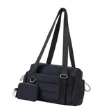 Maxbell Travel Gym Bag with Removable Small Wallet Duffle Bag for Weekend Yoga Dance Black
