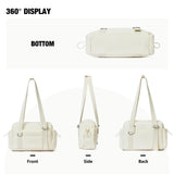 Maxbell Travel Gym Bag with Removable Small Wallet Duffle Bag for Weekend Yoga Dance Beige