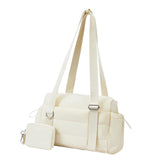 Maxbell Travel Gym Bag with Removable Small Wallet Duffle Bag for Weekend Yoga Dance Beige