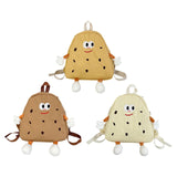 Maxbell Cookies Kids Backpack Zipper Closure Cute Rucksack for Nursery Children Gift Yellow