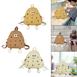 Maxbell Cookies Kids Backpack Zipper Closure Cute Rucksack for Nursery Children Gift Yellow