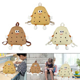 Maxbell Cookies Kids Backpack Zipper Closure Cute Rucksack for Nursery Children Gift Yellow