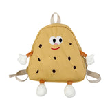 Maxbell Cookies Kids Backpack Zipper Closure Cute Rucksack for Nursery Children Gift Yellow