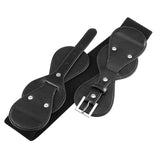 Maxbell Women Waist Belt Corset Band Retro Ladies Girls Stretch Cinch Waistband Gift Black