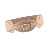 Maxbell Women Waist Belt Corset Band Retro Ladies Girls Stretch Cinch Waistband Gift Khaki