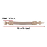 Maxbell Women Waist Belt Corset Band Retro Ladies Girls Stretch Cinch Waistband Gift Khaki