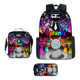 Maxbell 3 Piece Kids Backpack Cute Student School Bag for Students Elementary School