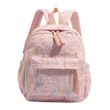 Maxbell Kids Backpack Chic Large Capacity Book Bag for Middle High School Boys Girls Pink