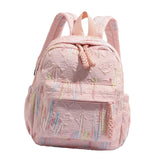 Maxbell Kids Backpack Chic Large Capacity Book Bag for Middle High School Boys Girls Pink