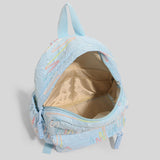 Maxbell Kids Backpack Chic Large Capacity Book Bag for Middle High School Boys Girls Blue