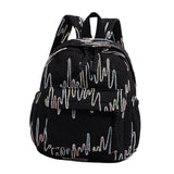 Maxbell Kids Backpack Chic Large Capacity Book Bag for Middle High School Boys Girls Black