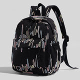 Maxbell Kids Backpack Chic Large Capacity Book Bag for Middle High School Boys Girls Black