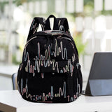 Maxbell Kids Backpack Chic Large Capacity Book Bag for Middle High School Boys Girls Black