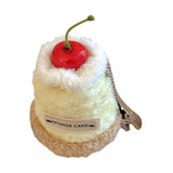 Maxbell Cute Hair Clip Cake Shape Headpiece Plush Dessert Clip for Women Girls Party Style A