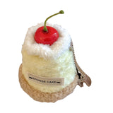 Maxbell Cute Hair Clip Cake Shape Headpiece Plush Dessert Clip for Women Girls Party Style A