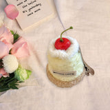 Maxbell Cute Hair Clip Cake Shape Headpiece Plush Dessert Clip for Women Girls Party Style A