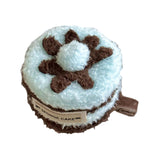 Maxbell Cute Hair Clip Cake Shape Headpiece Plush Dessert Clip for Women Girls Party Style B