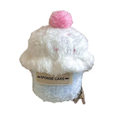 Maxbell Cute Hair Clip Cake Shape Headpiece Plush Dessert Clip for Women Girls Party Style E