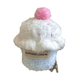 Maxbell Cute Hair Clip Cake Shape Headpiece Plush Dessert Clip for Women Girls Party Style E