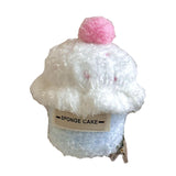 Maxbell Cute Hair Clip Cake Shape Headpiece Plush Dessert Clip for Women Girls Party Style E