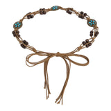 Maxbell Boho Belt Fashion Gift Women Elegant Braided Rope for Sweaters Coats Parties