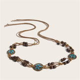 Maxbell Boho Belt Fashion Gift Women Elegant Braided Rope for Sweaters Coats Parties