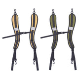 Maxbell Backpack Strap DIY for Backpack Dry Bag with Adjustable Belt DIY Replacement Khaki
