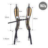 Maxbell Backpack Strap DIY for Backpack Dry Bag with Adjustable Belt DIY Replacement Khaki
