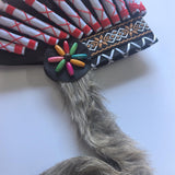 Maxbell Artificial Feather Headdress Adults Headband for Carnival Dance Role Playing
