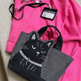 Maxbell Women Canvas Handbag Bento Tote Bag Grocery Bag for Camping Traveling Office