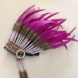 Maxbell Indian Headdress Decoration Feather Headdress for Carnival Fancy Dress Party