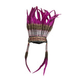 Maxbell Indian Headdress Decoration Feather Headdress for Carnival Fancy Dress Party
