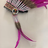 Maxbell Indian Headdress Decoration Feather Headdress for Carnival Fancy Dress Party