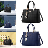 Maxbell Women Shoulder Bag Satchel Pouch Female Crossbody Bag for Mom Shopping Party Black