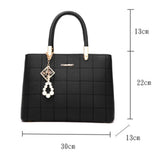 Maxbell Women Shoulder Bag Satchel Pouch Female Crossbody Bag for Mom Shopping Party Black