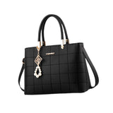 Maxbell Women Shoulder Bag Satchel Pouch Female Crossbody Bag for Mom Shopping Party Black